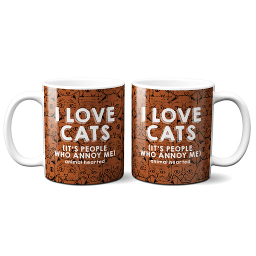 I Love Cats Mugs