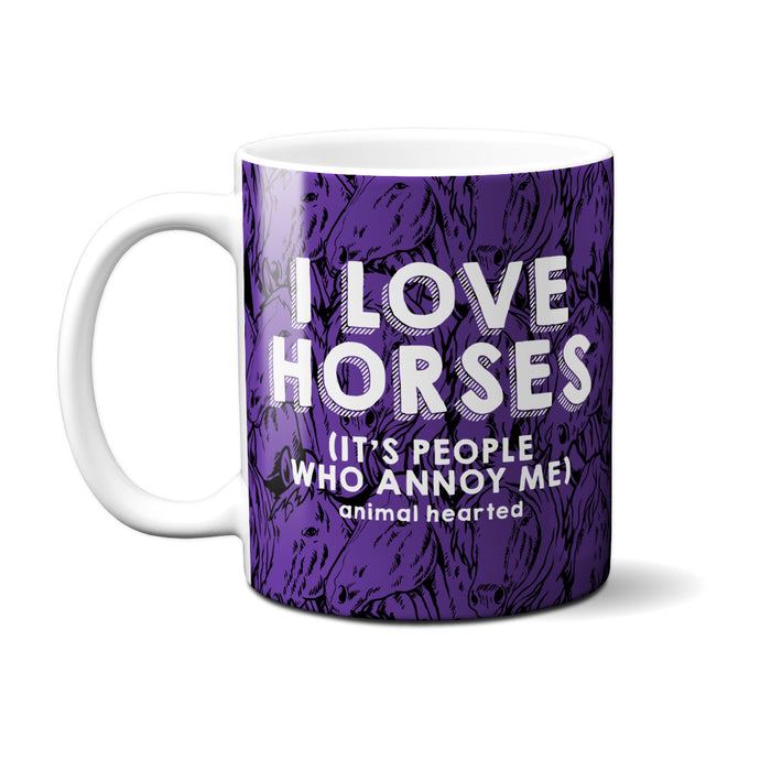 I Love Horses Mug