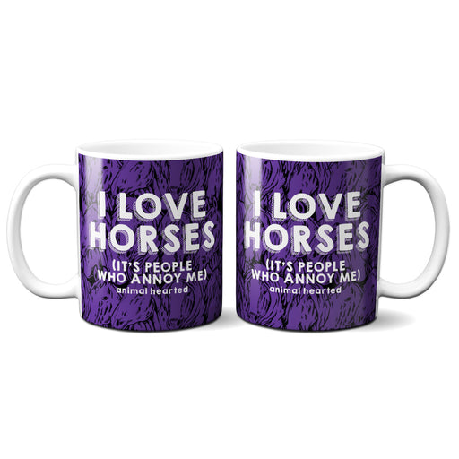 I Love Horses Mugs