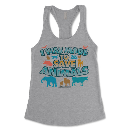 I Was Made To Save Animals Women's Tank Top