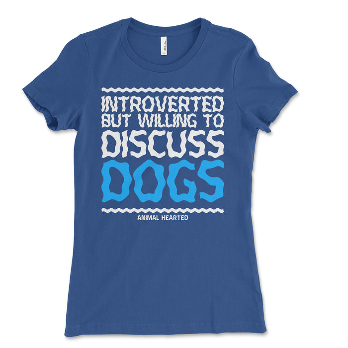 Introverted Dogs Women's Tee Shirt