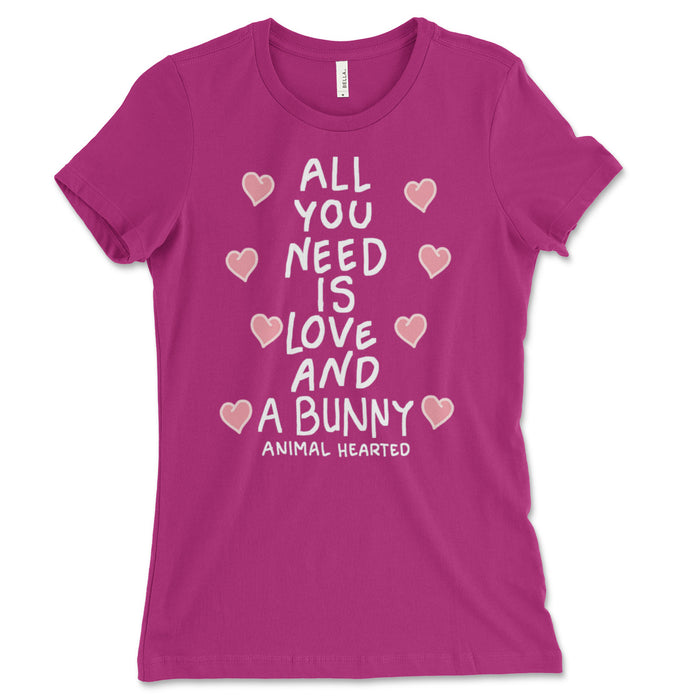Love And A Bunny Women's T-Shirt