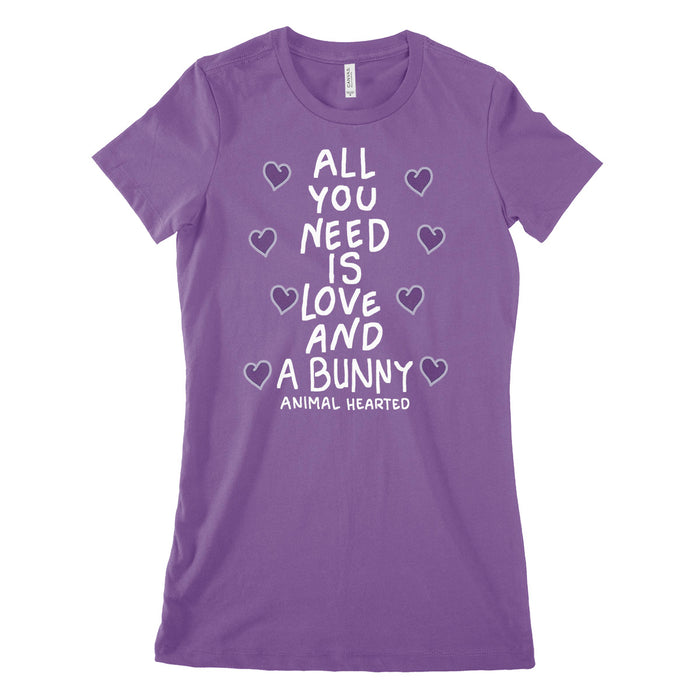 Love And A Bunny Women's T-Shirts