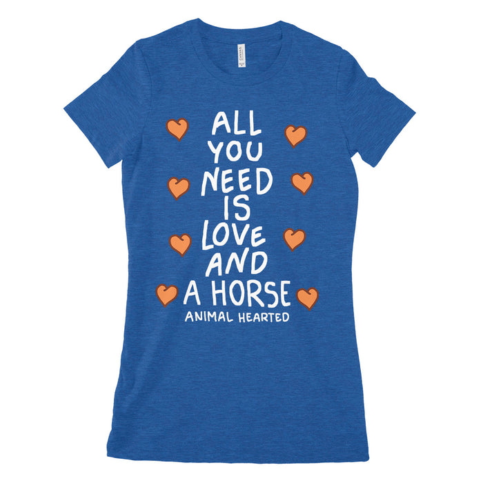 Love And A Horse Women's Shirt
