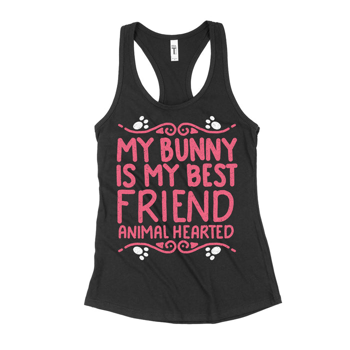 My Bunny Is My Best Friend Womens Tank Tops