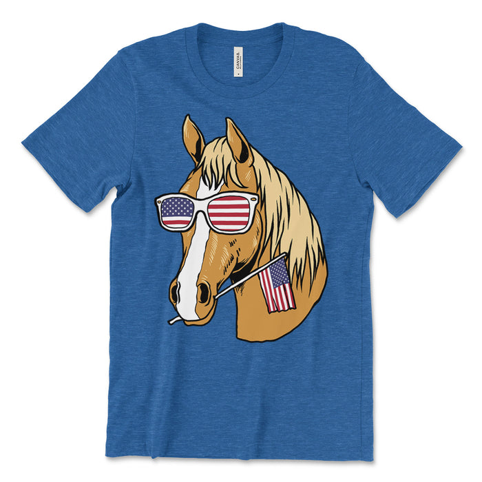 Patriotic Horse Tee Shirt