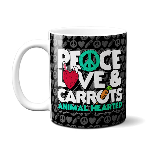 Peace Love Carrots Mug