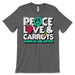 Peace Love Carrots T Shirt