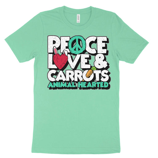 Peace Love Carrots Tee Shirt