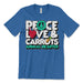 Peace Love Carrots Tee Shirts