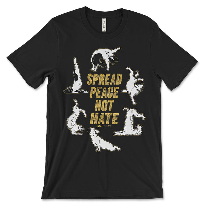 Spread Peace Not Hate Tee Shirts