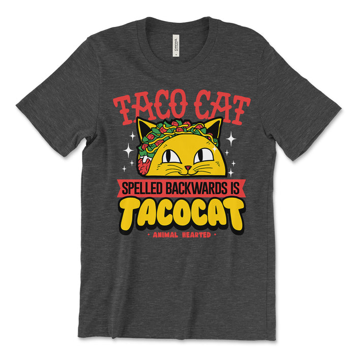 Taco Cat Spelled Backwards Is Taco Cat Tee Shirt