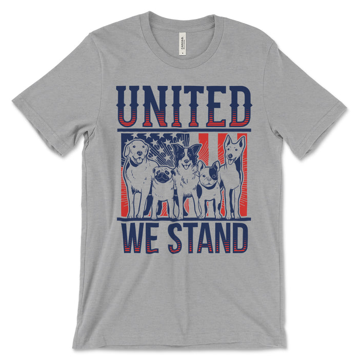 United We Stand Dogs T Shirt