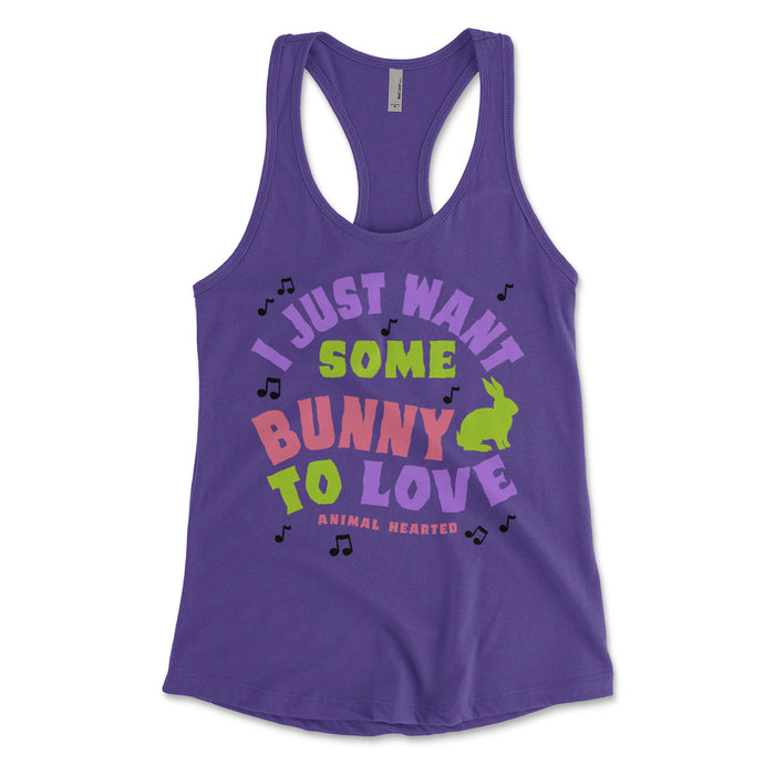 Want Some Bunny To Love Women's Tank Tops