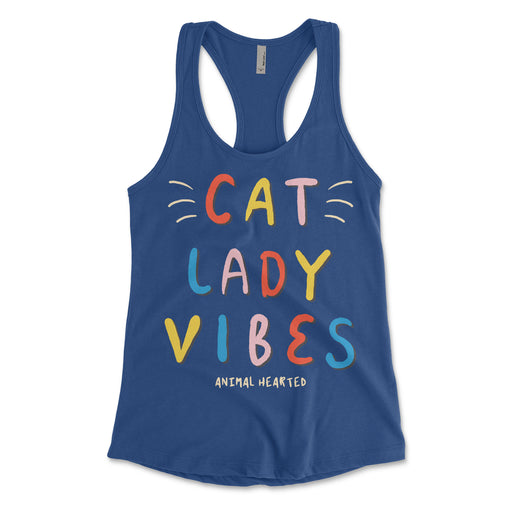 Women's Cat Lady Vibes Tank