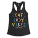 Women's Cat Lady Vibes Tank Top