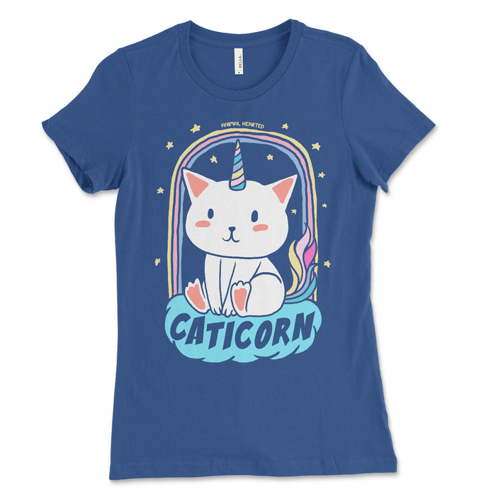 Womens Caticorn Cat Unicorn Shirt