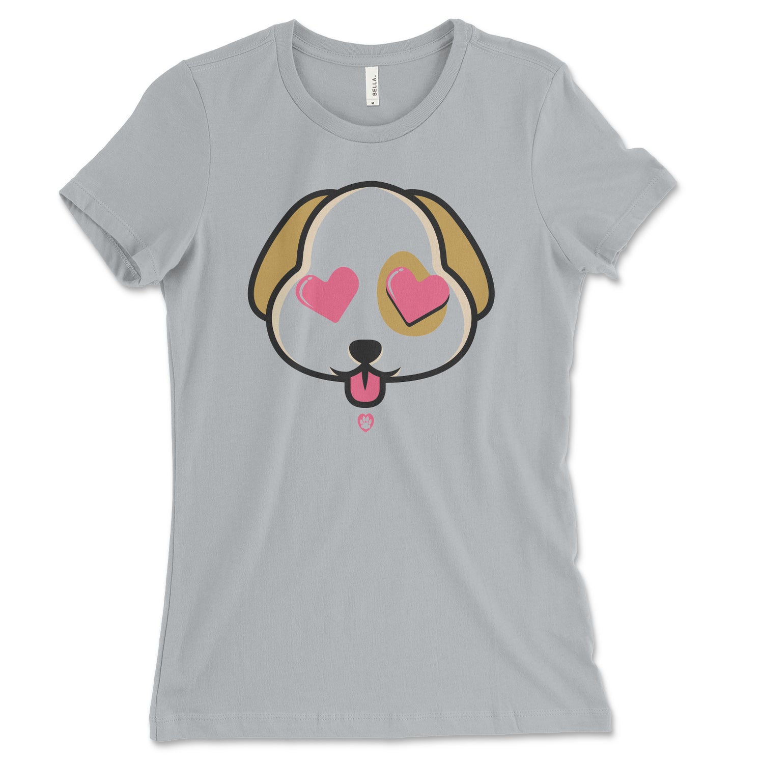 Coralie | Women's Dog  Art Print Casual  Shirt