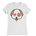 Womens Dog Emoji T Shirt